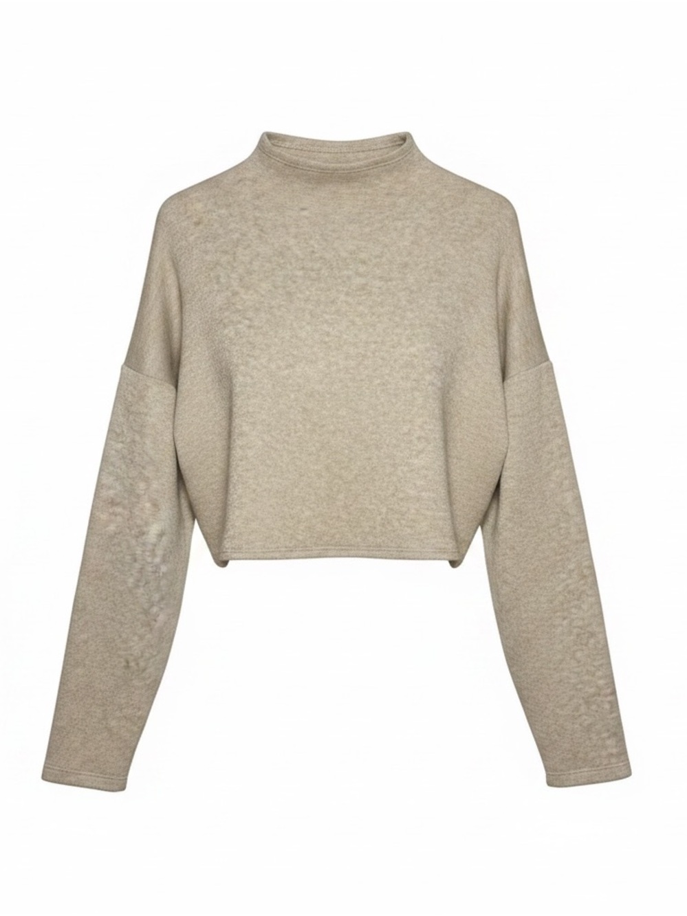 Ripley Rader Funnel Neck Sweater Top in Oatmeal Size 1
